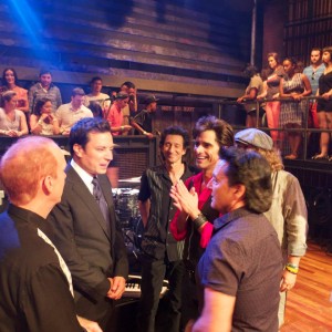 Jimmy Fallon with Jesse & The Rippers